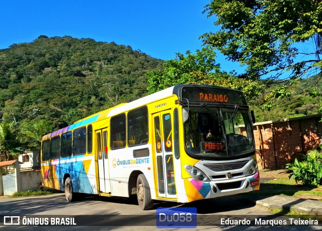 Viação Paraíso Verde 2777 na cidade de Guapimirim, Rio de Janeiro, Brasil, por Eduardo  Marques Teixeira. Número da foto: #12383946.