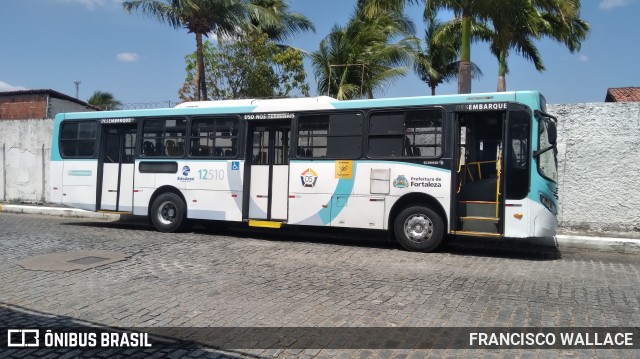 Auto Viação São José 12510 na cidade de Fortaleza, Ceará, Brasil, por FRANCISCO WALLACE. Número da foto: #12381739.