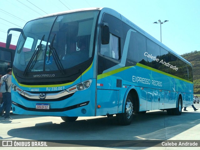 Expresso Recreio RJ 230.007 na cidade de Duque de Caxias, Rio de Janeiro, Brasil, por Calebe Andrade. Número da foto: #12381823.