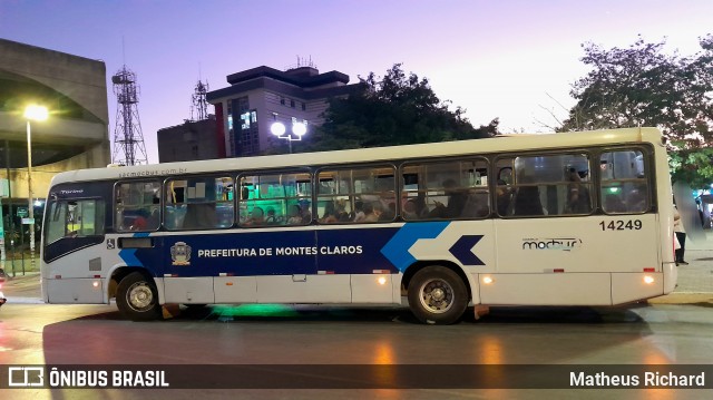ALPRINO - Auto Lotação Princesa do Norte 14249 na cidade de Montes Claros, Minas Gerais, Brasil, por Matheus Richard. Número da foto: #12381464.