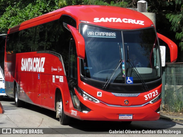 Viação Santa Cruz 31723 na cidade de São Paulo, São Paulo, Brasil, por Gabriel Oliveira Caldas da Nobrega. Número da foto: #12381270.