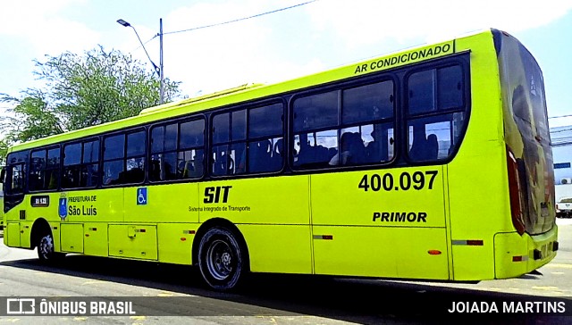 Viação Primor 400.097 na cidade de São Luís, Maranhão, Brasil, por JOIADA MARTINS. Número da foto: #12384202.