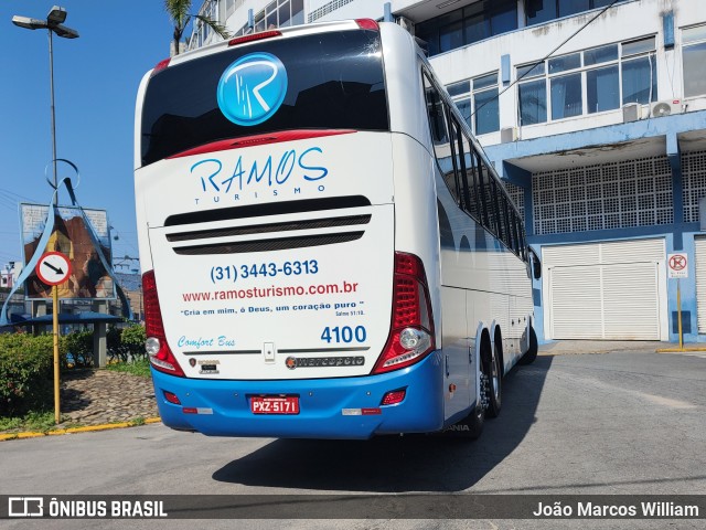 Ramos Turismo 4100 na cidade de Aparecida, São Paulo, Brasil, por João Marcos William. Número da foto: #12384217.