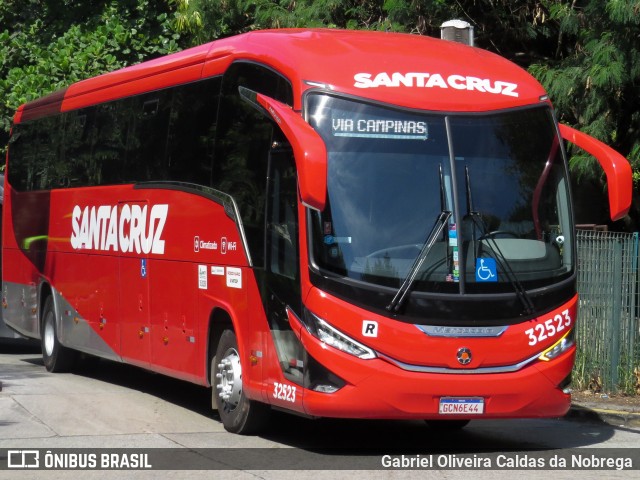 Viação Santa Cruz 32523 na cidade de São Paulo, São Paulo, Brasil, por Gabriel Oliveira Caldas da Nobrega. Número da foto: #12383220.