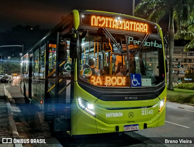 Viação Pendotiba 2.1.140 na cidade de Niterói, Rio de Janeiro, Brasil, por Breno Vieira. Número da foto: #12381594.