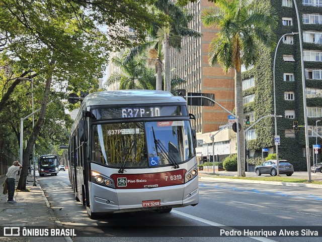 Viação Gatusa Transportes Urbanos 7 6319 na cidade de São Paulo, São Paulo, Brasil, por Pedro Henrique Alves Silva. Número da foto: #12383860.