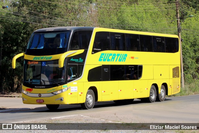 Eucatur - Empresa União Cascavel de Transportes e Turismo 4850 na cidade de Cuiabá, Mato Grosso, Brasil, por Eliziar Maciel Soares. Número da foto: #12383616.