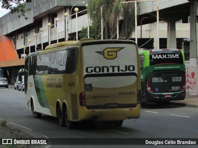 Empresa Gontijo de Transportes 14645 na cidade de Belo Horizonte, Minas Gerais, Brasil, por Douglas Célio Brandao. Número da foto: #12383320.