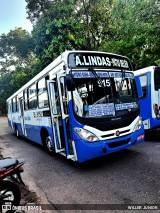 Transportes Águas Lindas BL-91503 na cidade de Belém, Pará, Brasil, por WILLER JUNIOR. Número da foto: #:id.