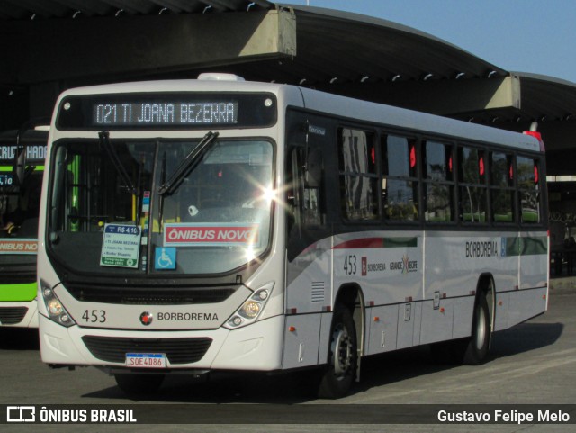 Borborema Imperial Transportes 453 na cidade de Recife, Pernambuco, Brasil, por Gustavo Felipe Melo. Número da foto: #12386082.