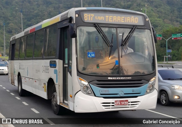 Viação Redentor C47895 na cidade de Rio de Janeiro, Rio de Janeiro, Brasil, por Gabriel Conceição. Número da foto: #12386637.