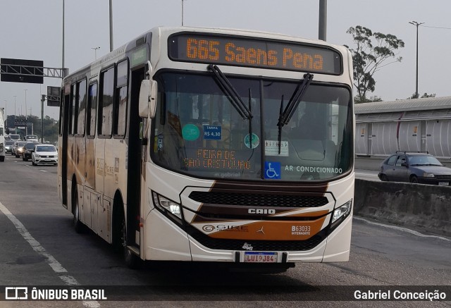 Erig Transportes > Gire Transportes B63033 na cidade de Rio de Janeiro, Rio de Janeiro, Brasil, por Gabriel Conceição. Número da foto: #12386721.