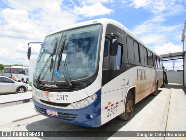 VMG - Viação Minas Gerais 2317 na cidade de Contagem, Minas Gerais, Brasil, por Douglas Célio Brandao. Número da foto: #12385192.
