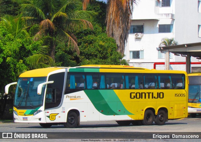 Empresa Gontijo de Transportes 15005 na cidade de Eunápolis, Bahia, Brasil, por Eriques  Damasceno. Número da foto: #12386462.