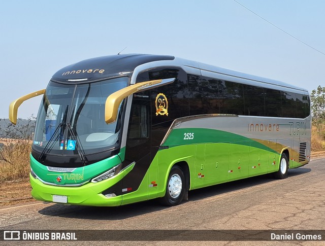 Turin Transportes 2525 na cidade de Ouro Branco, Minas Gerais, Brasil, por Daniel Gomes. Número da foto: #12385759.
