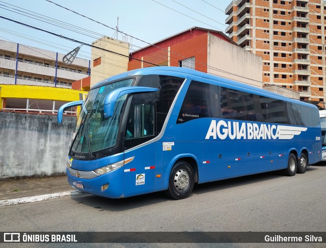 Viação Águia Branca 26390 na cidade de Praia Grande, São Paulo, Brasil, por Guilherme Silva. Número da foto: #12384471.