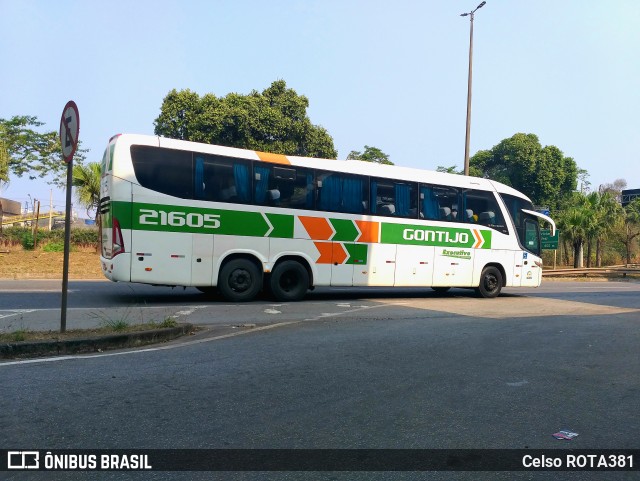 Empresa Gontijo de Transportes 21605 na cidade de Ipatinga, Minas Gerais, Brasil, por Celso ROTA381. Número da foto: #12384697.