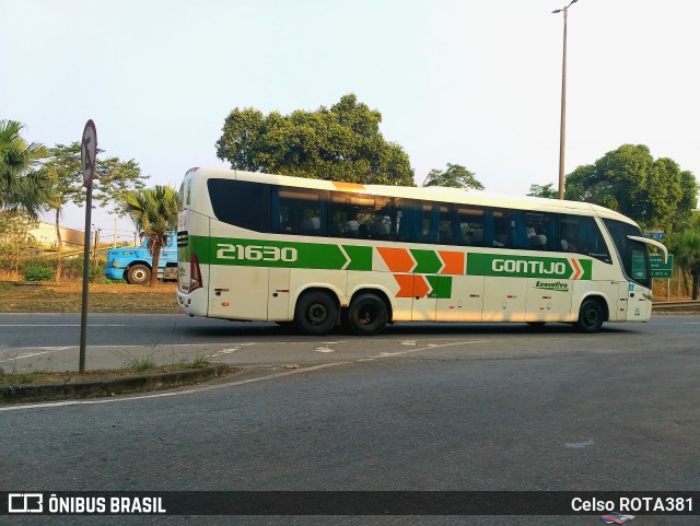 Empresa Gontijo de Transportes 21630 na cidade de Ipatinga, Minas Gerais, Brasil, por Celso ROTA381. Número da foto: #12384704.