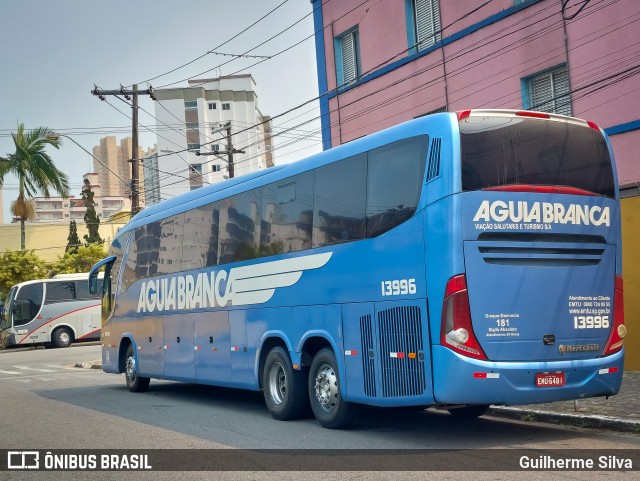 Viação Águia Branca 13996 na cidade de Praia Grande, São Paulo, Brasil, por Guilherme Silva. Número da foto: #12384479.