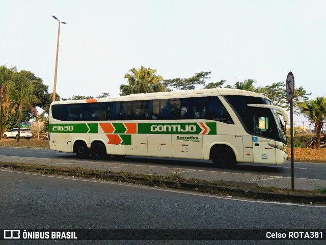 Empresa Gontijo de Transportes 21630 na cidade de Ipatinga, Minas Gerais, Brasil, por Celso ROTA381. Número da foto: #12384699.
