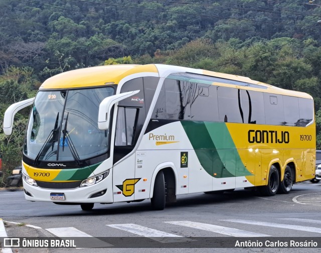 Empresa Gontijo de Transportes 19700 na cidade de Juiz de Fora, Minas Gerais, Brasil, por Antônio Carlos Rosário. Número da foto: #12384844.