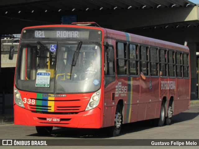Borborema Imperial Transportes 338 na cidade de Recife, Pernambuco, Brasil, por Gustavo Felipe Melo. Número da foto: #12386089.