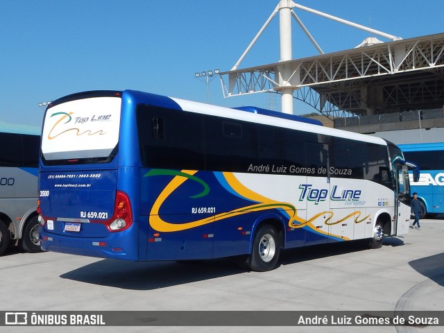Top Line Turismo RJ 659.021 na cidade de Duque de Caxias, Rio de Janeiro, Brasil, por André Luiz Gomes de Souza. Número da foto: #12386761.