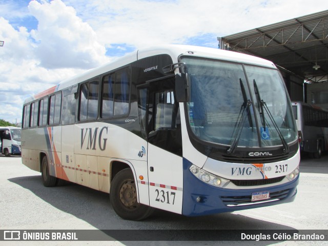 VMG - Viação Minas Gerais 2317 na cidade de Contagem, Minas Gerais, Brasil, por Douglas Célio Brandao. Número da foto: #12385361.