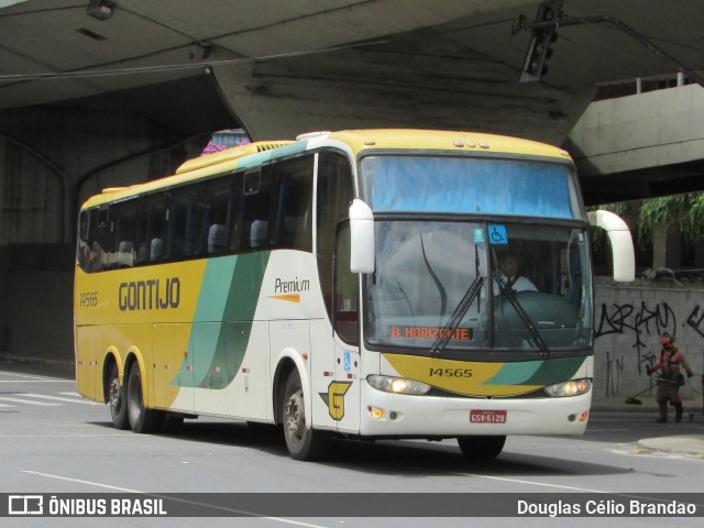 Empresa Gontijo de Transportes 14565 na cidade de Belo Horizonte, Minas Gerais, Brasil, por Douglas Célio Brandao. Número da foto: #12385174.