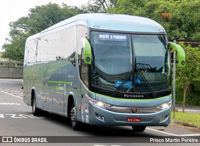 Viação Garcia 8385 na cidade de Campinas, São Paulo, Brasil, por Prisco Martin Pereira. Número da foto: #12386636.