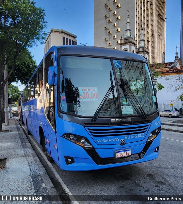 Viação Normandy do Triângulo C12509 na cidade de Rio de Janeiro, Rio de Janeiro, Brasil, por Guilherme Pires. Número da foto: #12384814.