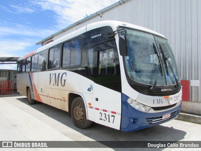 VMG - Viação Minas Gerais 2317 na cidade de Contagem, Minas Gerais, Brasil, por Douglas Célio Brandao. Número da foto: #12385194.