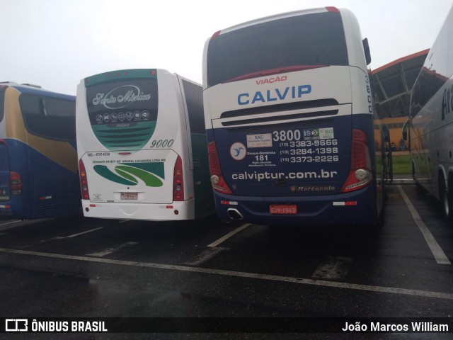 Viação Calvip 3800 na cidade de Aparecida, São Paulo, Brasil, por João Marcos William. Número da foto: #12386843.