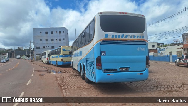 Emtram 4760 na cidade de Barra da Estiva, Bahia, Brasil, por Flávio  Santos. Número da foto: #12384380.
