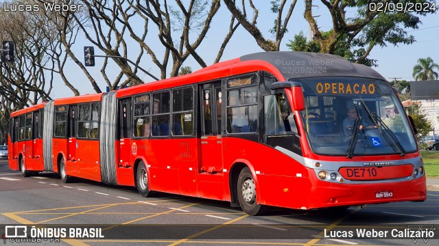Cristo Rei > CCD Transporte Coletivo > SPE Via Mobilidade S/A DE710 na cidade de Curitiba, Paraná, Brasil, por Lucas Weber Calizario. Número da foto: #12387341.