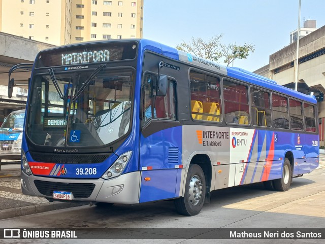 Empresa de Transportes Mairiporã 39.208 na cidade de São Paulo, São Paulo, Brasil, por Matheus Neri dos Santos. Número da foto: #12387106.