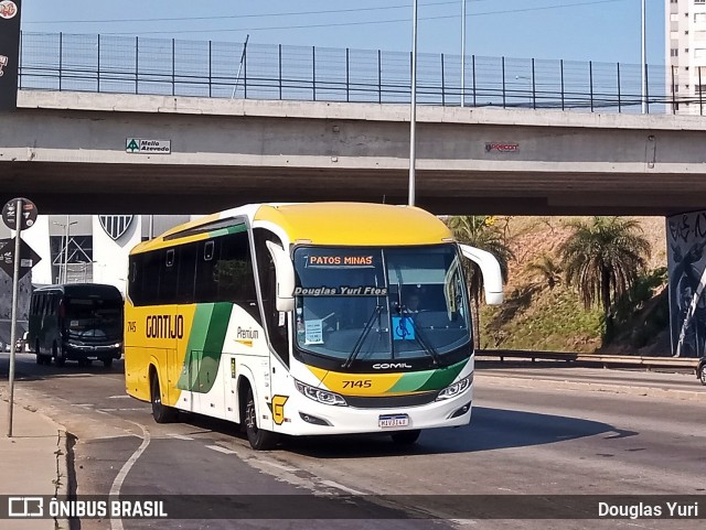 Empresa Gontijo de Transportes 7145 na cidade de Contagem, Minas Gerais, Brasil, por Douglas Yuri. Número da foto: #12389428.