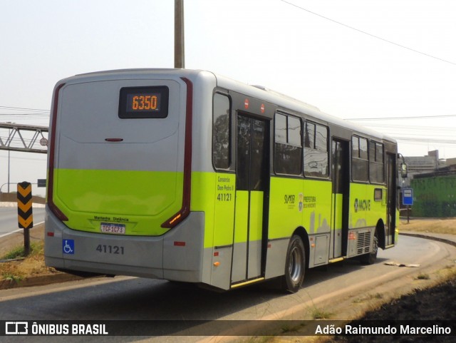 Urca Auto Ônibus 41121 na cidade de Belo Horizonte, Minas Gerais, Brasil, por Adão Raimundo Marcelino. Número da foto: #12389306.