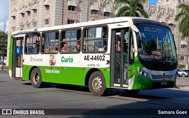 Transurb AE-44602 na cidade de Belém, Pará, Brasil, por Samara Goes. Número da foto: #12388411.