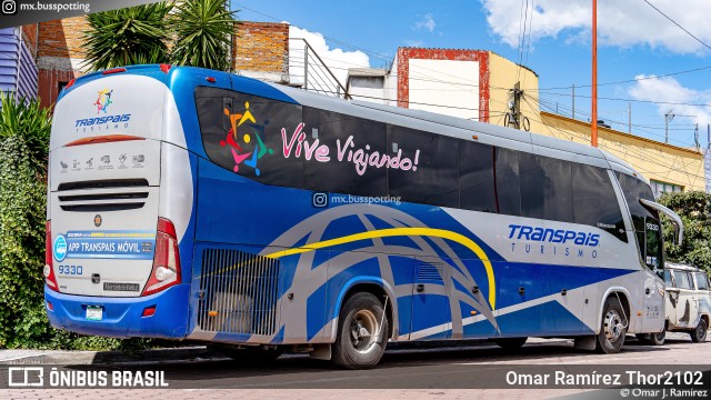 Transpaís 9330 na cidade de San Pedro Cholula, Puebla, México, por Omar Ramírez Thor2102. Número da foto: #12387124.