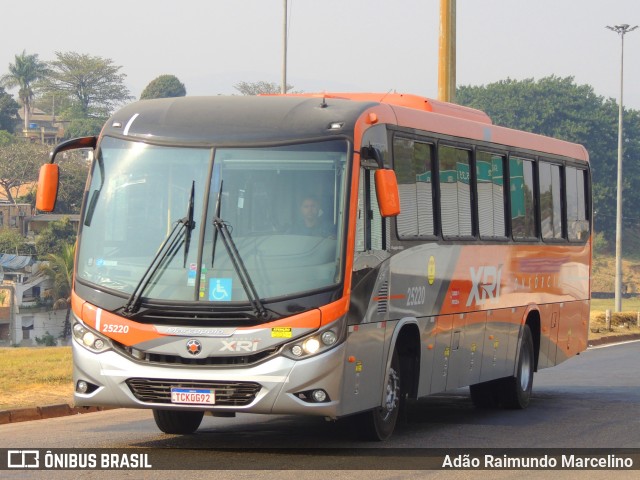 XRI Transportes 25220 na cidade de Belo Horizonte, Minas Gerais, Brasil, por Adão Raimundo Marcelino. Número da foto: #12389484.