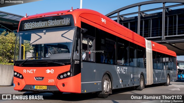 GVB - Gemeentelijk Vervoerbedrijf 2177 na cidade de Haarlemmermeer, North Holland, Países Baixos, por Omar Ramírez Thor2102. Número da foto: #12387117.