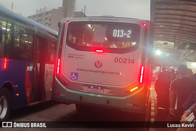 Auto Viação Urubupungá 00214 na cidade de Osasco, São Paulo, Brasil, por Lucas Kevin. Número da foto: #12388522.