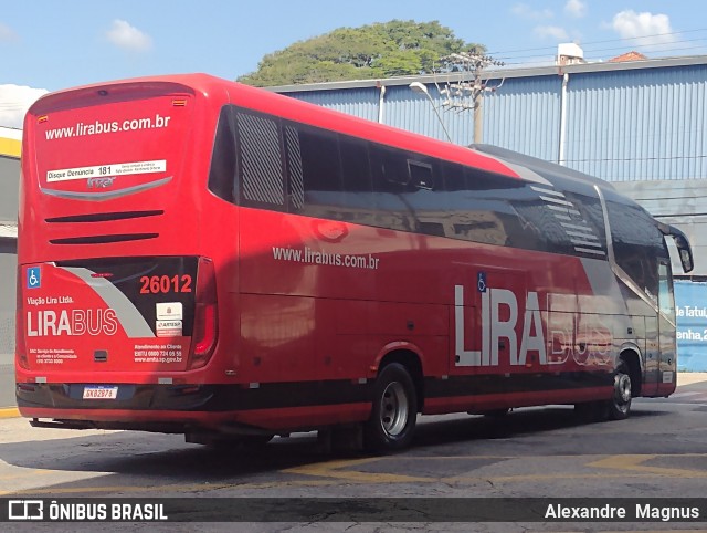 Lirabus 26012 na cidade de Sorocaba, São Paulo, Brasil, por Alexandre  Magnus. Número da foto: #12389117.