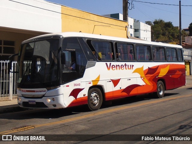 Venetur Turismo 3640 na cidade de Três Corações, Minas Gerais, Brasil, por Fábio Mateus Tibúrcio. Número da foto: #12387303.