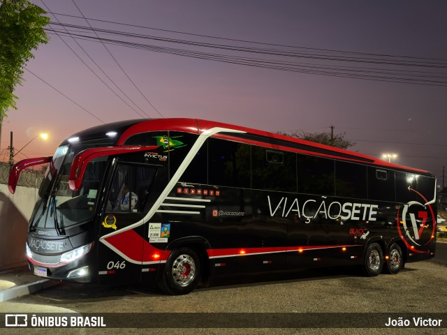 Viação Sete 046 na cidade de Teresina, Piauí, Brasil, por João Victor. Número da foto: #12389290.