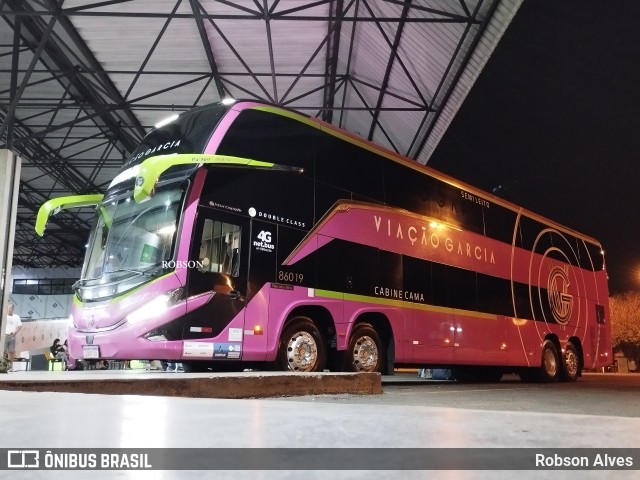 Viação Garcia 86019 na cidade de Paranavaí, Paraná, Brasil, por Robson Alves. Número da foto: #12389229.