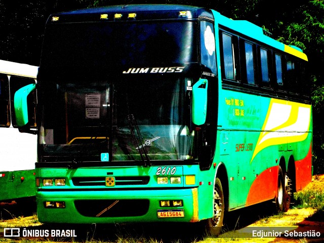 Ônibus Particulares 2610 na cidade de Paudalho, Pernambuco, Brasil, por Edjunior Sebastião. Número da foto: #12388788.