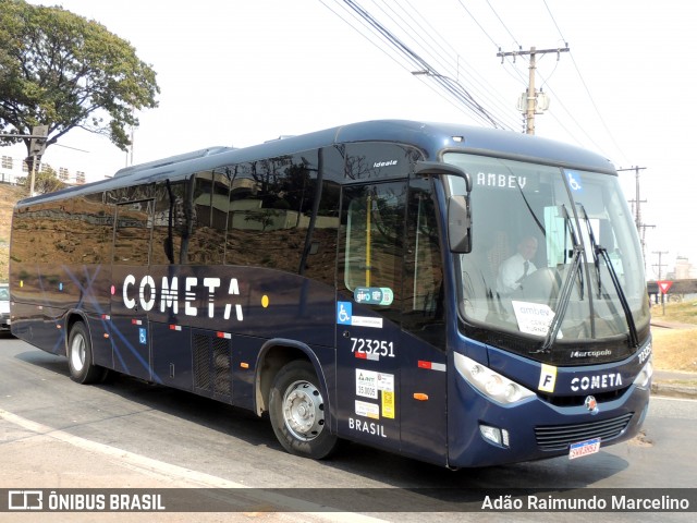 Viação Cometa 723251 na cidade de Belo Horizonte, Minas Gerais, Brasil, por Adão Raimundo Marcelino. Número da foto: #12389421.
