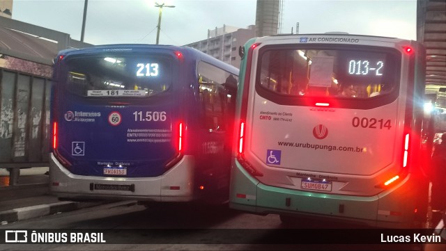 Auto Viação Urubupungá 00214 na cidade de Osasco, São Paulo, Brasil, por Lucas Kevin. Número da foto: #12388389.